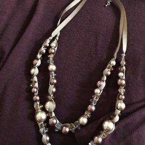 Double string necklace